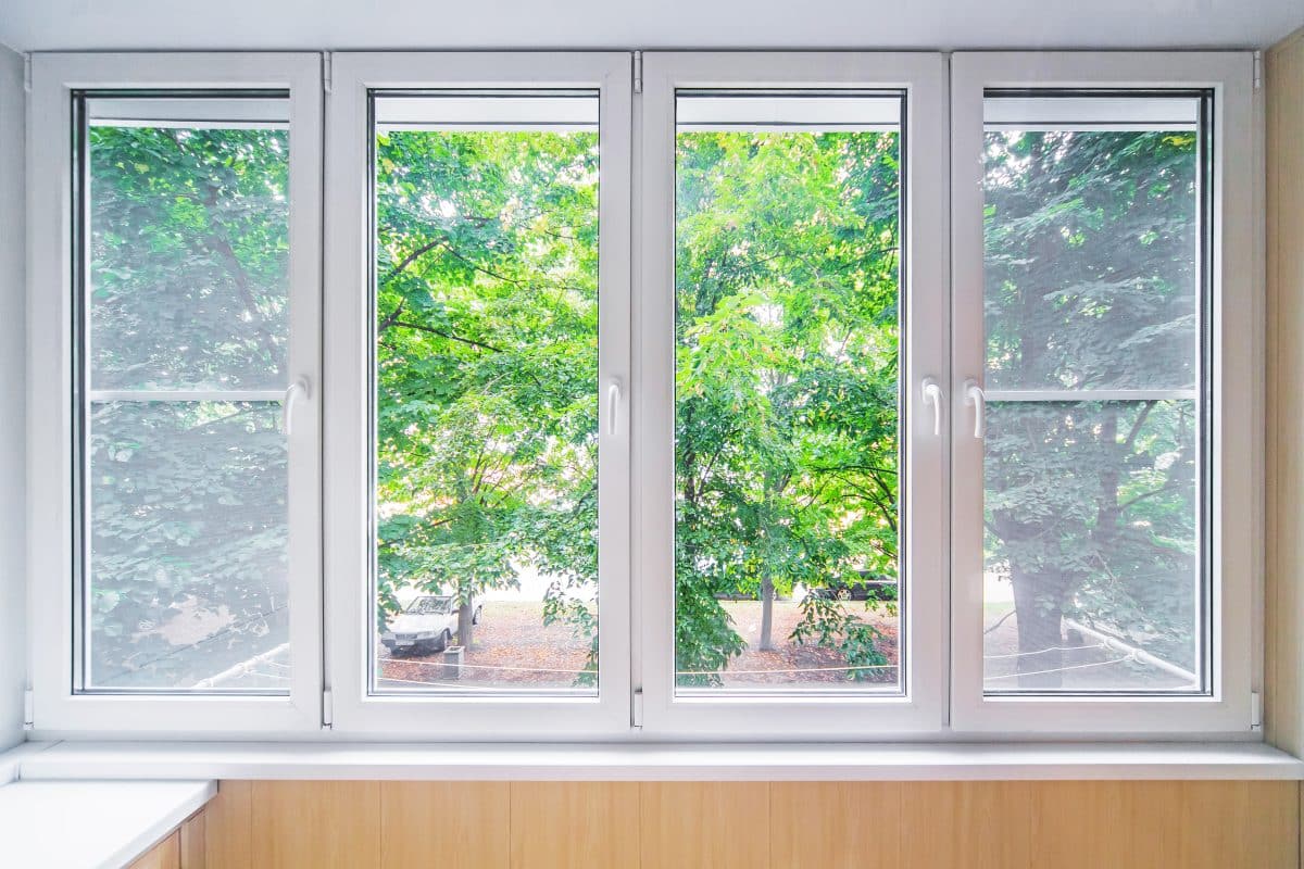 vinyl window installation